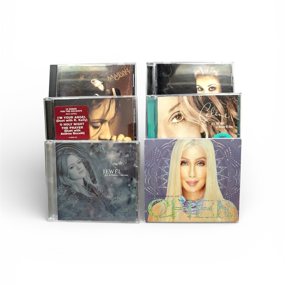 Y2K Music CDs with Jewel Mariah Carey Celine Dione Cher